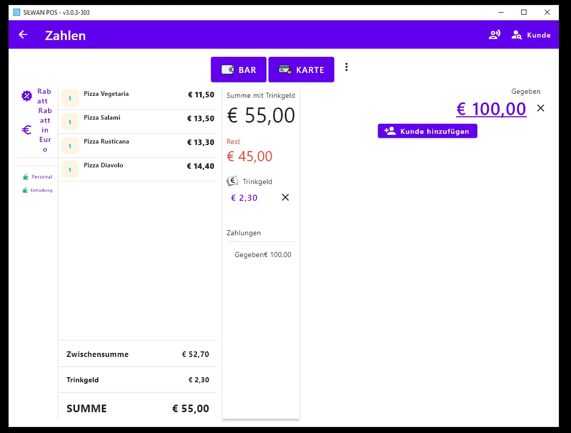 Trinkgeld